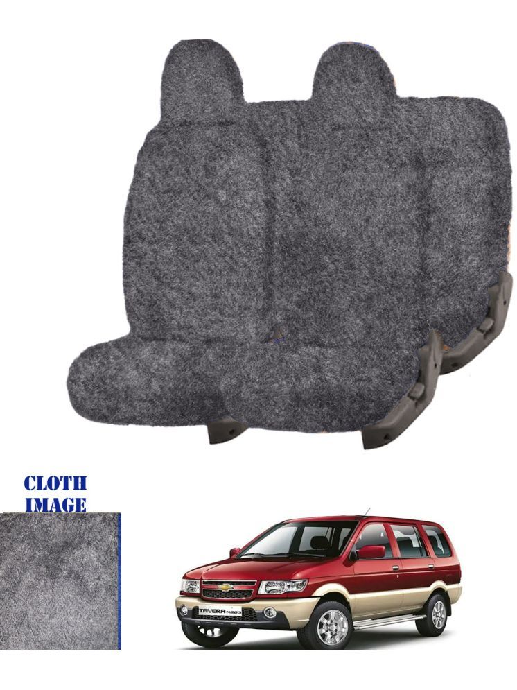     			Chevrolet Tavera Grey 7 Seater Car Seat Cover