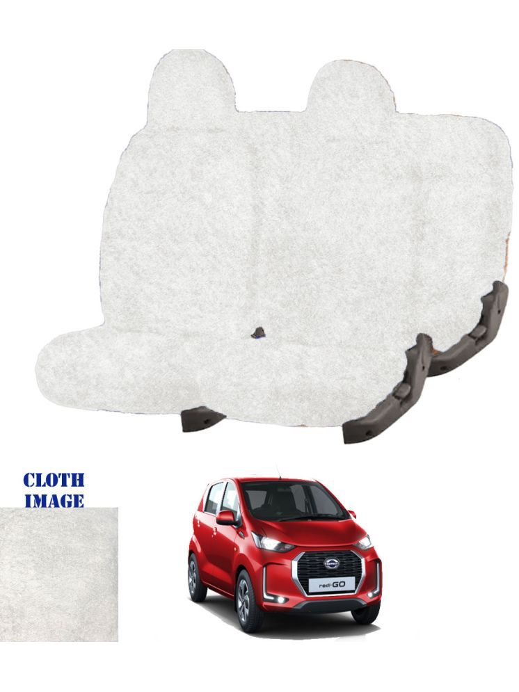     			Datsun Redi-GO White 5 Seater Car Seat Cover