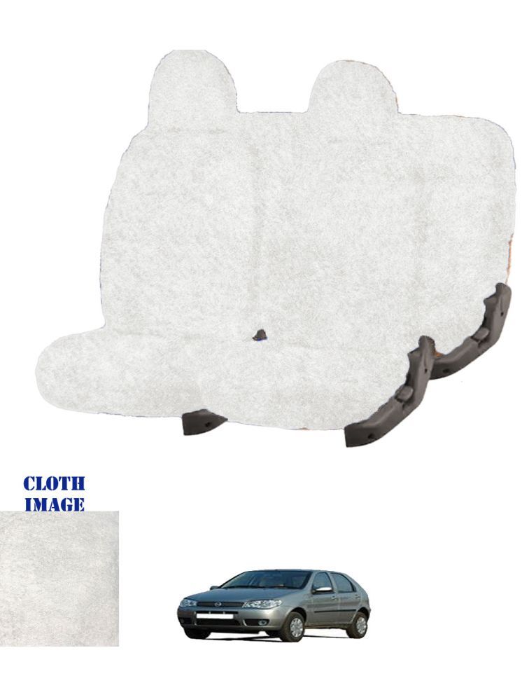     			Fiat Palio Stile White 5 Seater Car Seat Cover