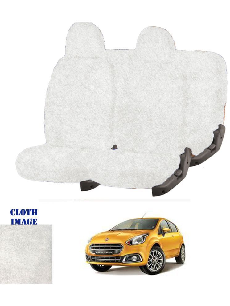     			Fiat Punto Evo White 5 Seater Car Seat Cover