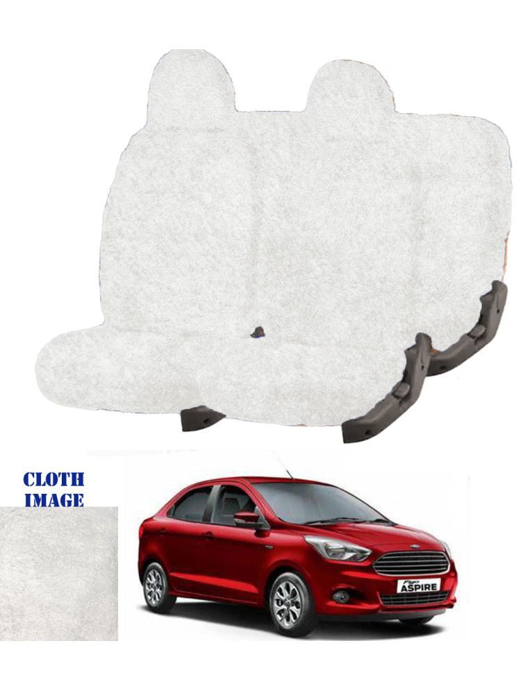     			Ford Aspire White 5 Seater Car Seat Cover