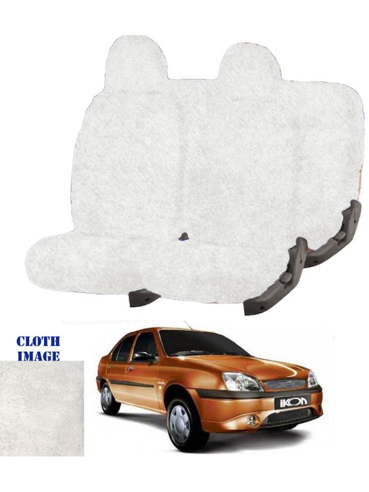     			Ford Ikon White 5 Seater Car Seat Cover