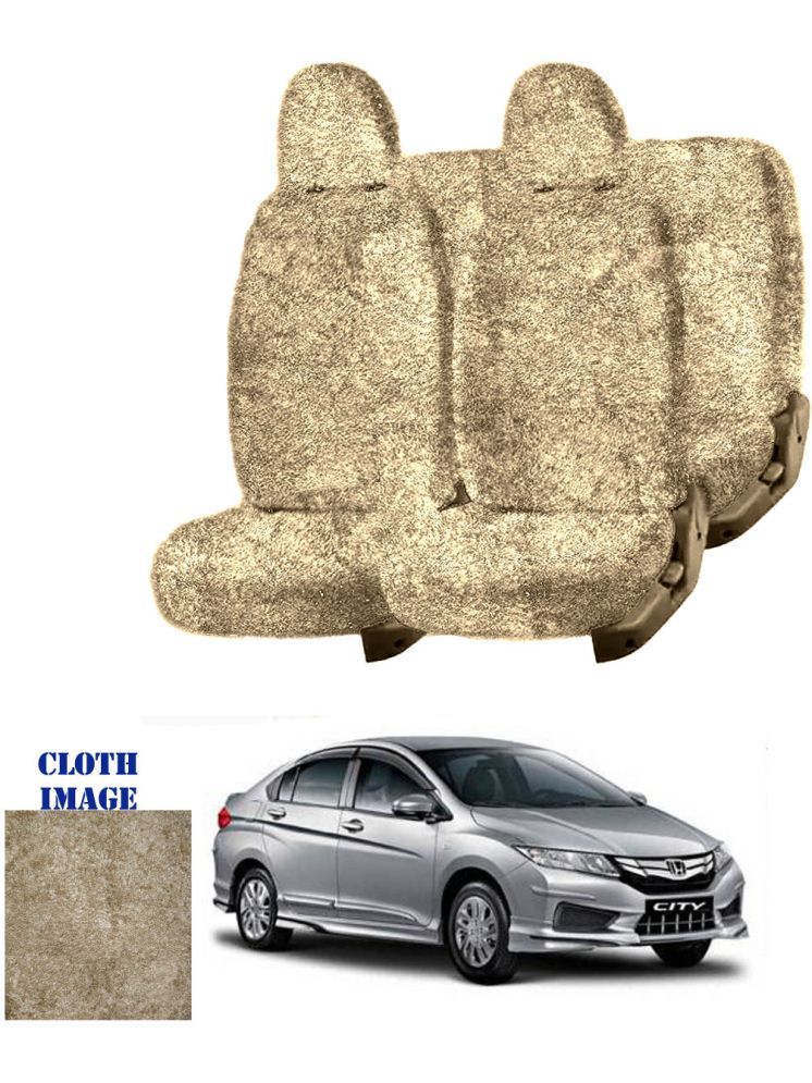     			Honda City Beige 5 Seater Car Seat Cover