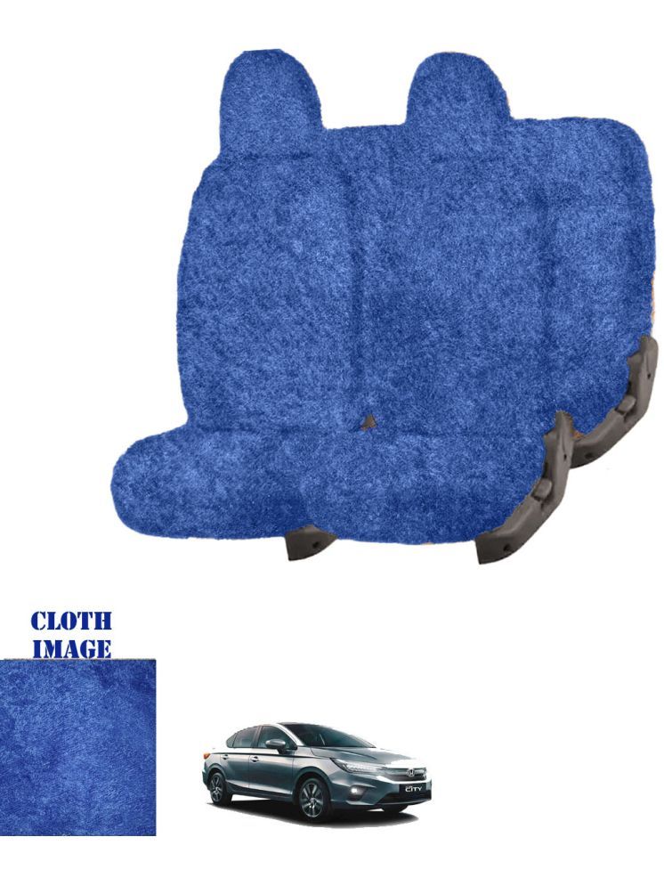     			Honda New City Blue 5 Seater Car Seat Cover