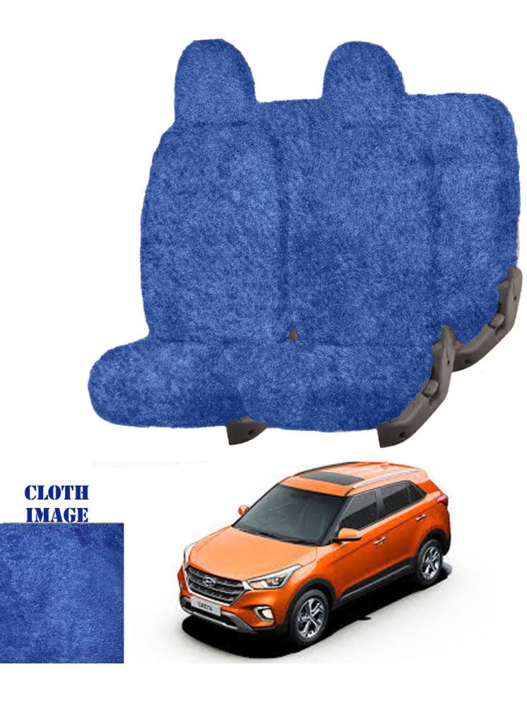     			Hyundai Creta Blue 5 Seater Car Seat Cover