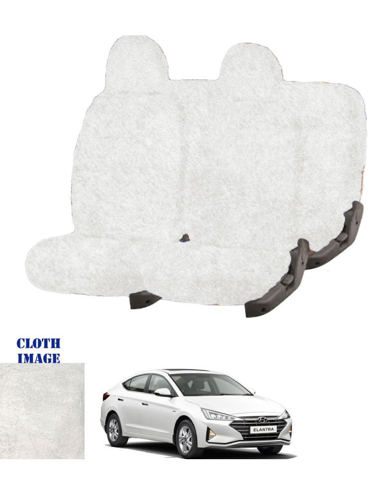     			Hyundai Elantra White 5 Seater Car Seat Cover