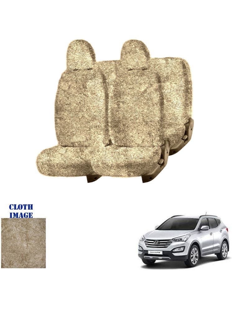     			Hyundai SantaFe Beige 5 Seater Car Seat Cover