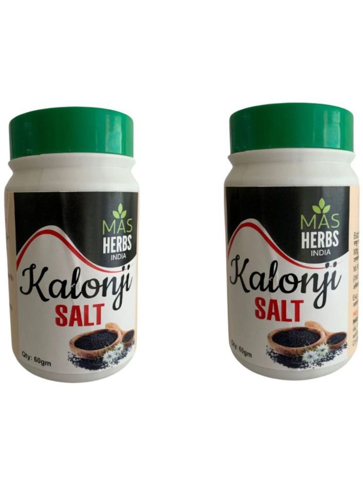     			MAS HERBS KALONJI NAMAK Powder 60 gm Pack Of 2