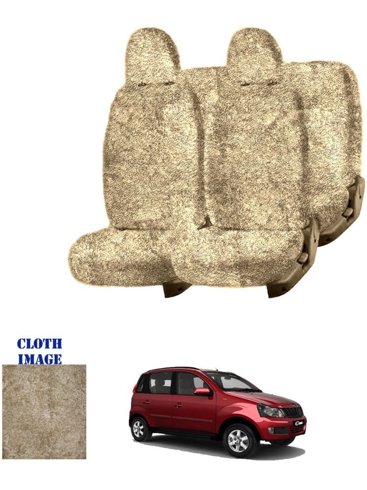     			Mahindra Quanto 7S Beige 7 Seater Car Seat Cover