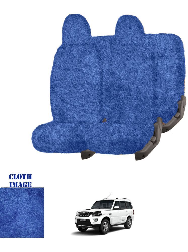     			Mahindra Scorpio 7S Blue 7 Seater Car Seat Cover