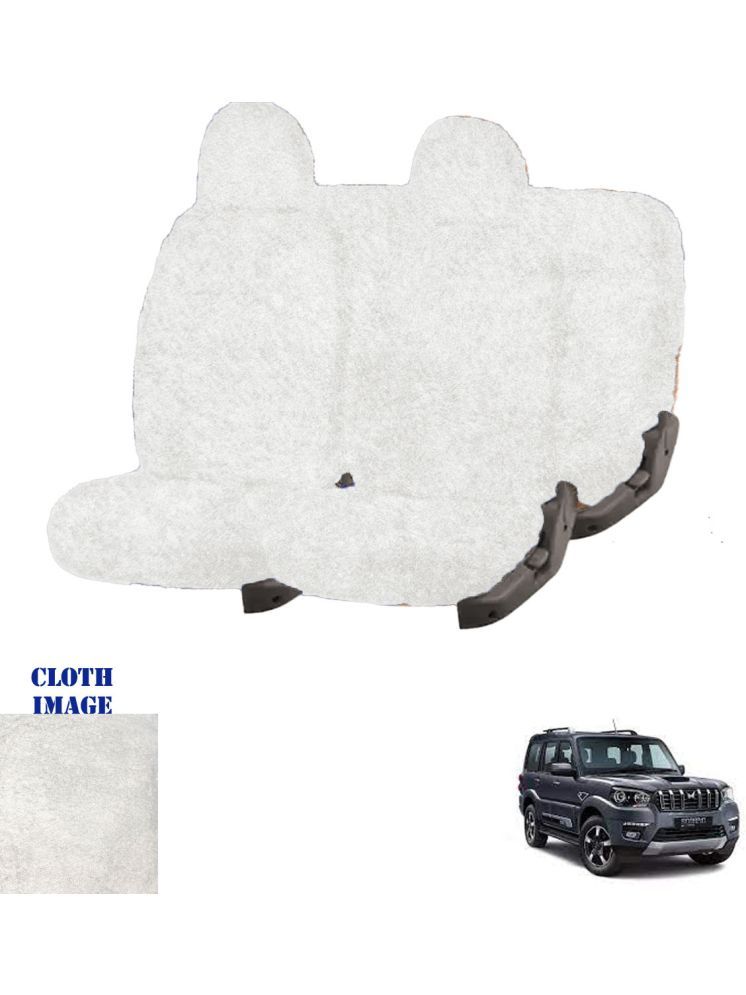     			Mahindra Scorpio 7S Captain White 7 Seater Car Seat Cover