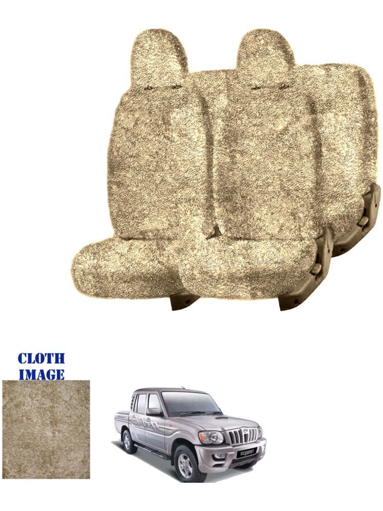     			Mahindra Scorpio Getaway Beige 8 Seater Car Seat Cover