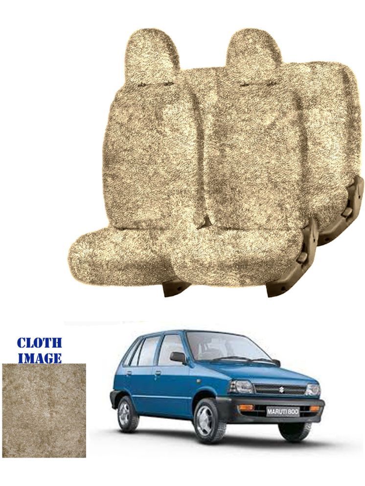     			Maruti 800 Beige 5 Seater Car Seat Cover