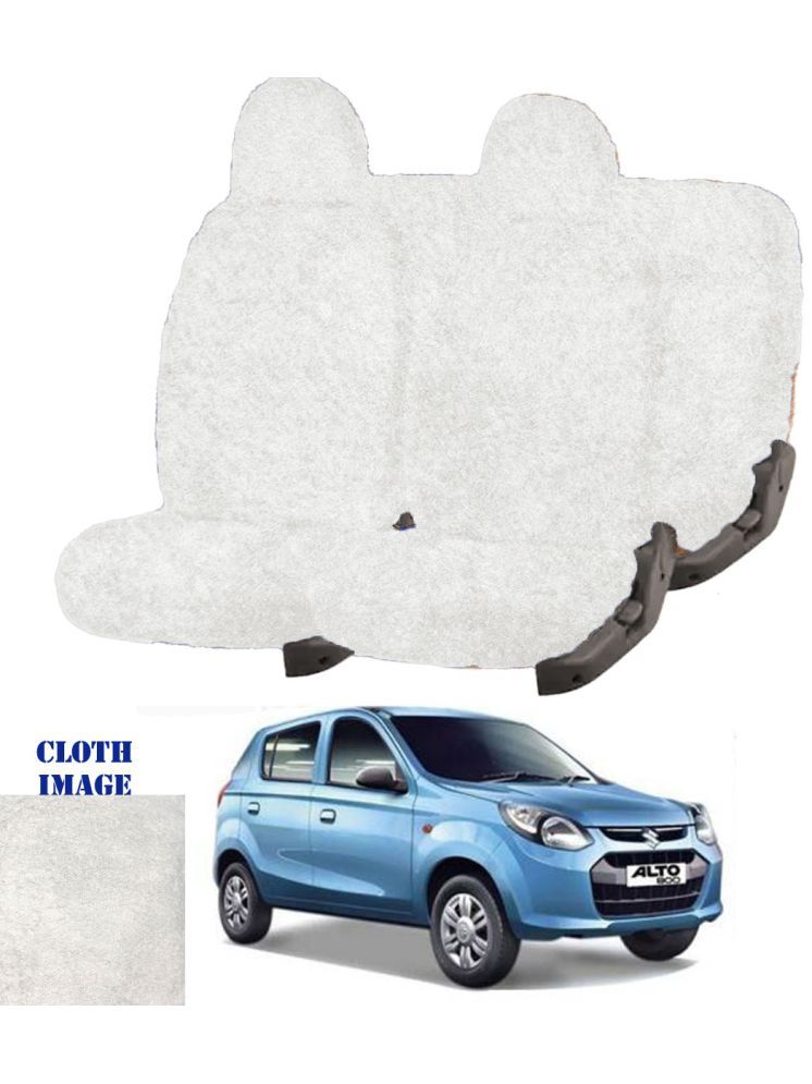     			Maruti Alto White 5 Seater Car Seat Cover