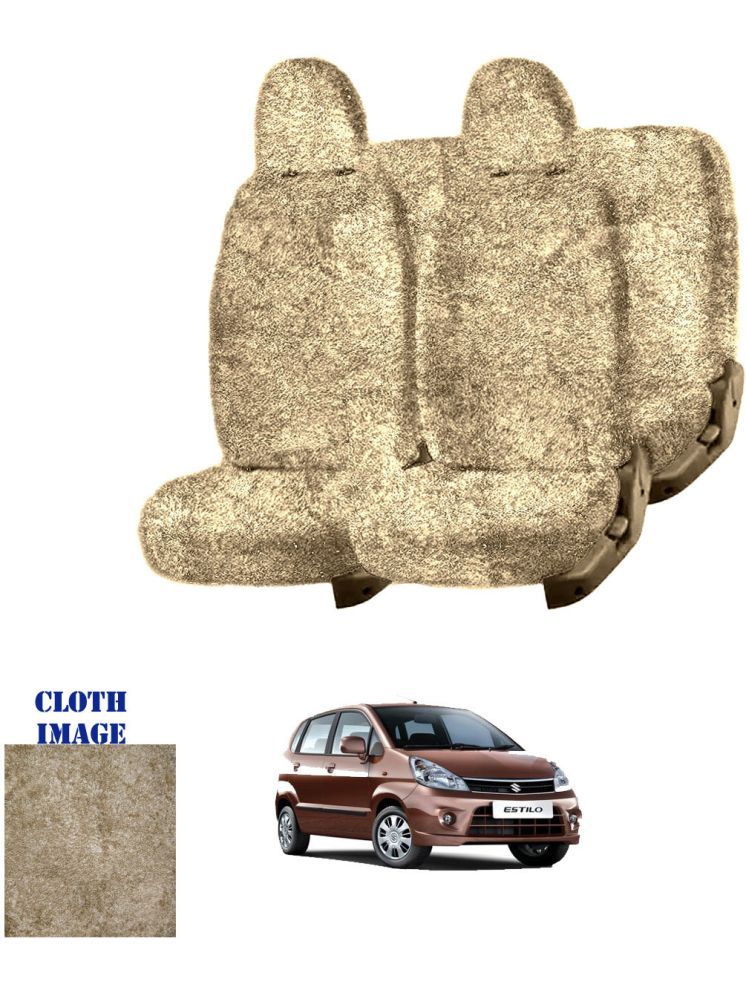     			Maruti Estilo Beige 5 Seater Car Seat Cover