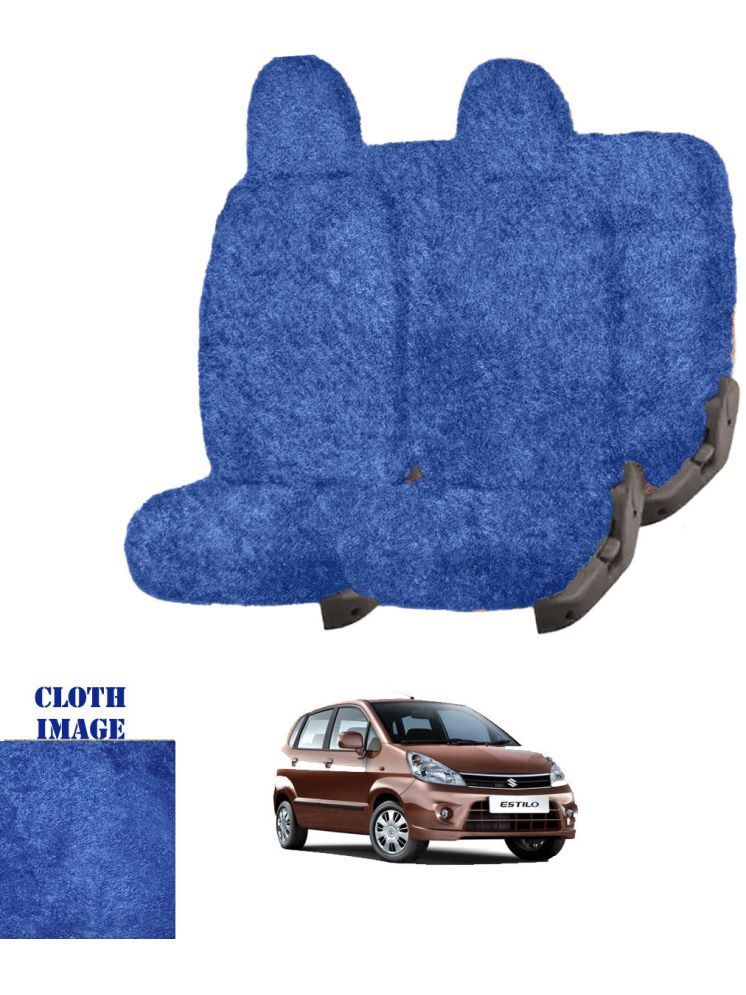     			Maruti Estilo Blue 5 Seater Car Seat Cover