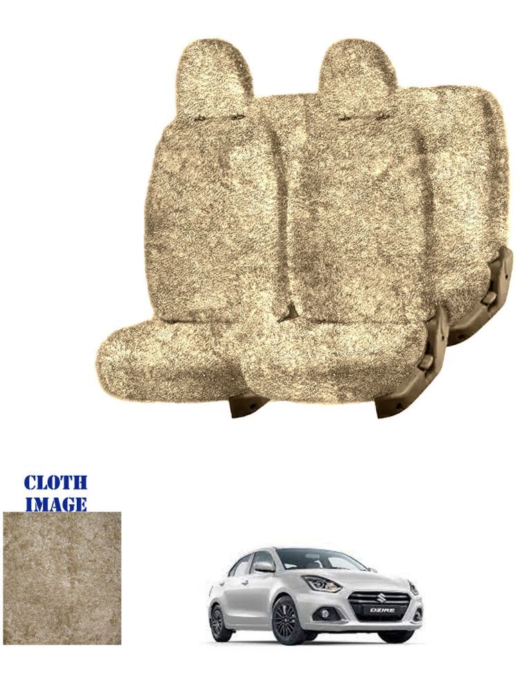     			Maruti New Dzire Beige 5 Seater Car Seat Cover