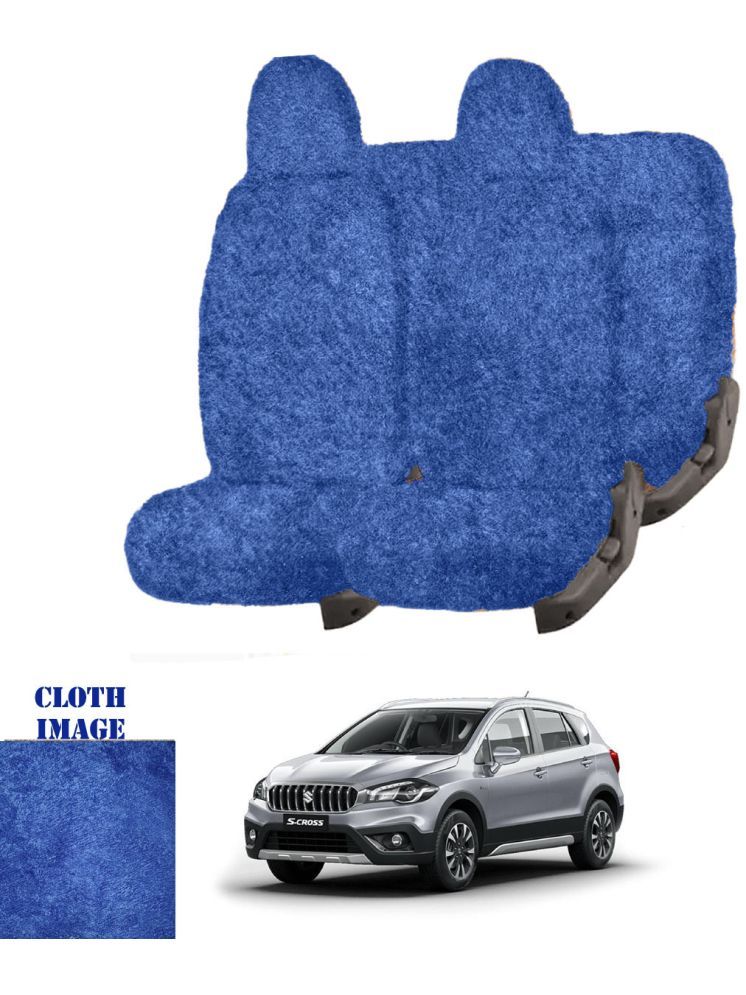     			Maruti S-Cross Blue 5 Seater Car Seat Cover