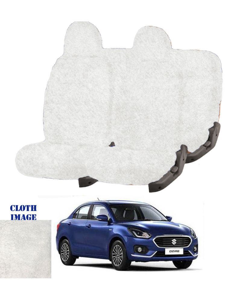     			Maruti Swift White 5 Seater Car Seat Cover