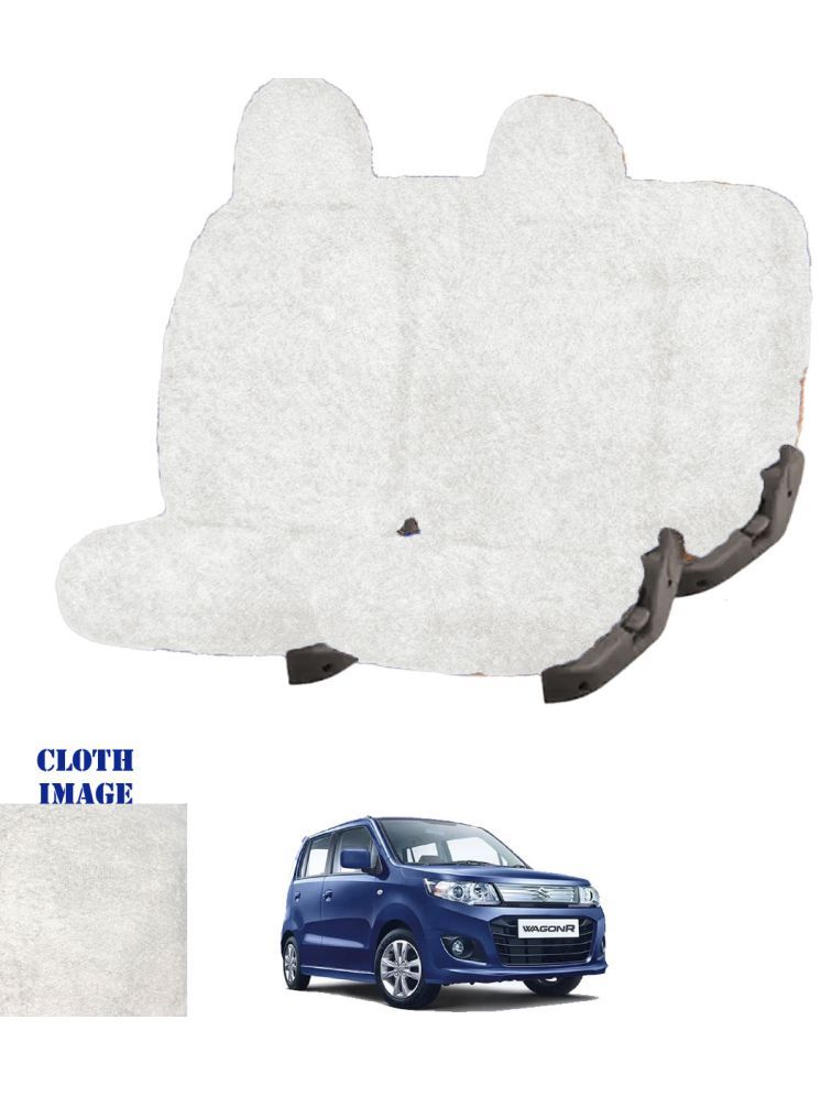     			Maruti Wagon R 1.0 White 5 Seater Car Seat Cover