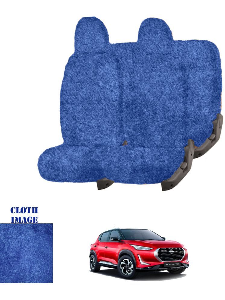     			Nissan Magnite Blue 5 Seater Car Seat Cover