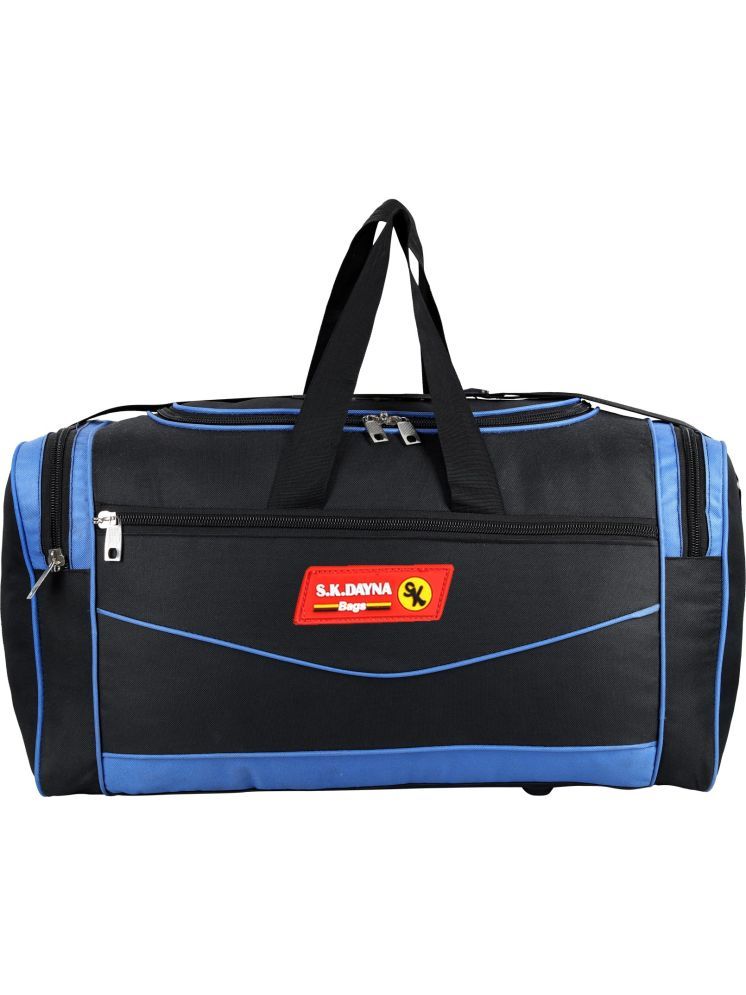     			S.K.DAYNA 40 Ltrs Blue Polyester Duffle Bag