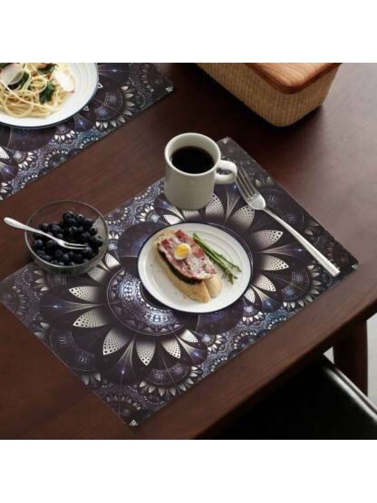     			Sanraksshan PVC Solid Rectangle Table Mats ( 40 cm x 30 cm ) Pack of 1 - Multi