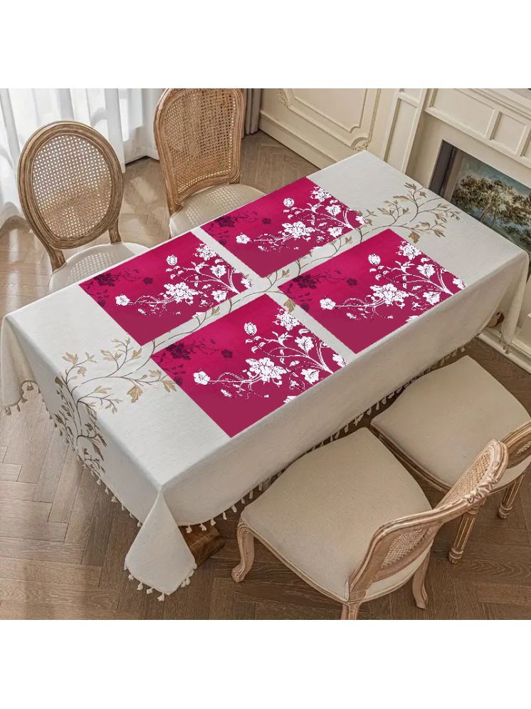     			Sanraksshan PVC Solid Rectangle Table Mats ( 40 cm x 30 cm ) Pack of 1 - Multi