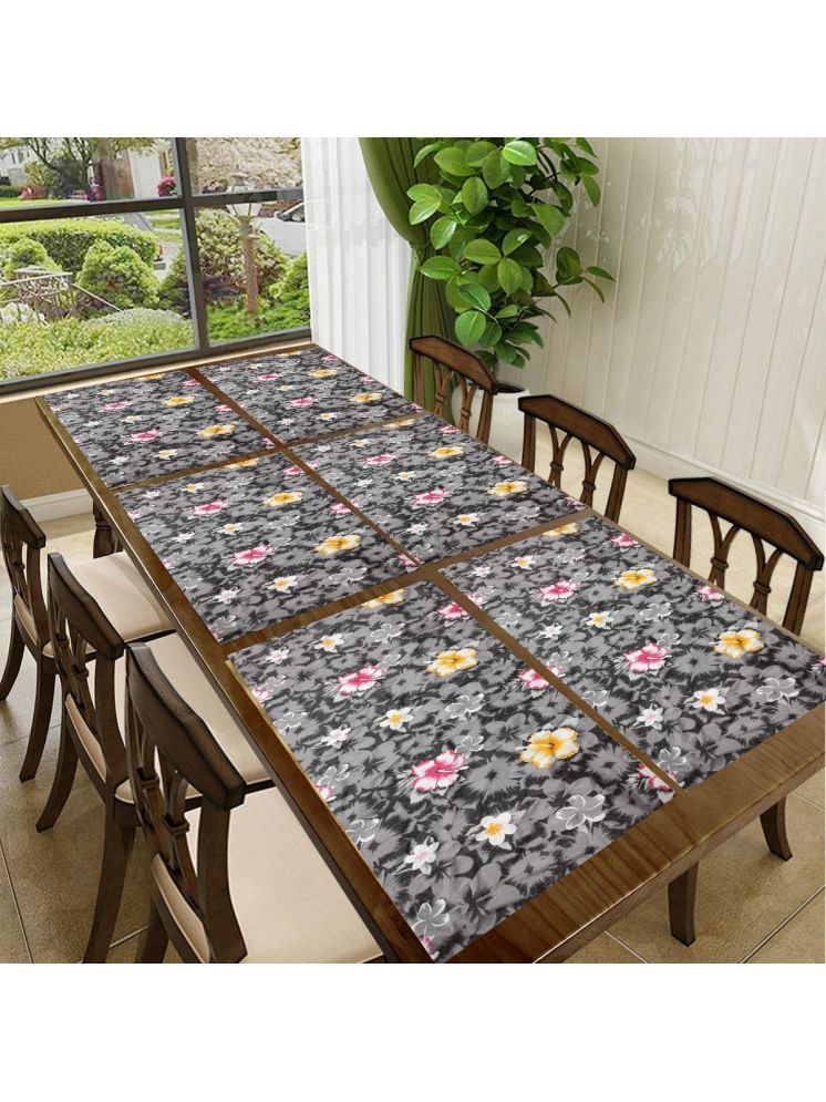     			Sanraksshan PVC Solid Rectangle Table Mats ( 40 cm x 30 cm ) Pack of 1 - Multi