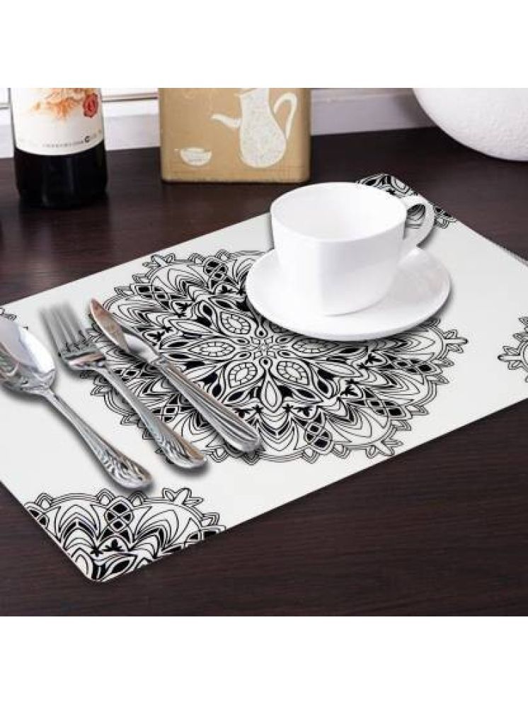     			Sanraksshan PVC Solid Rectangle Table Mats ( 40 cm x 30 cm ) Pack of 1 - Multi