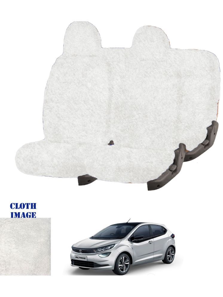     			Tata Altroz White 5 Seater Car Seat Cover