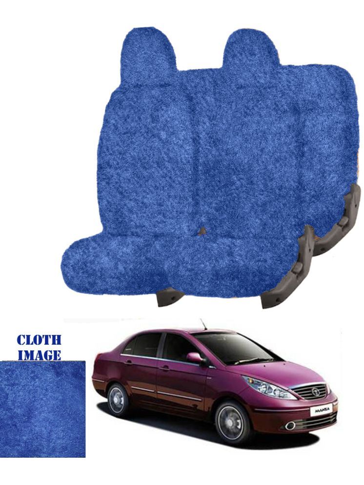     			Tata Manza Blue 5 Seater Car Seat Cover