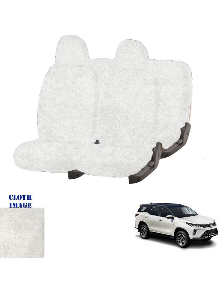     			Toyota New Fortuner White 7 Seater Car Seat Cover