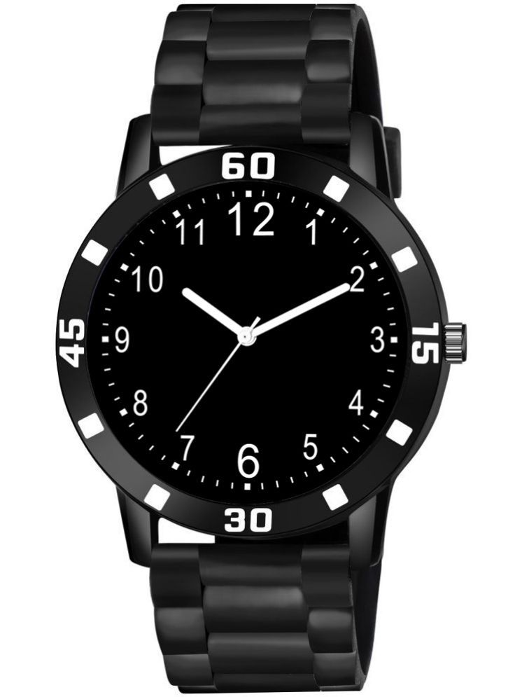     			Trex Black Silicon Analog Men's Watch