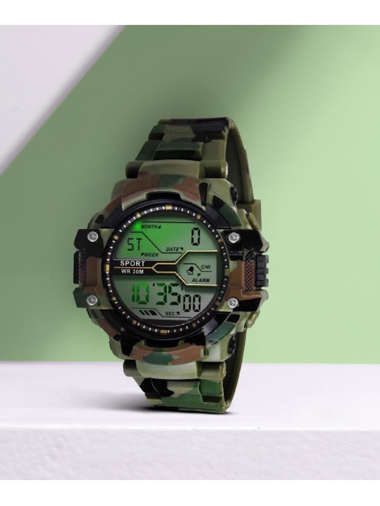     			Trex Green Silicon Analog-Digital Men's Watch