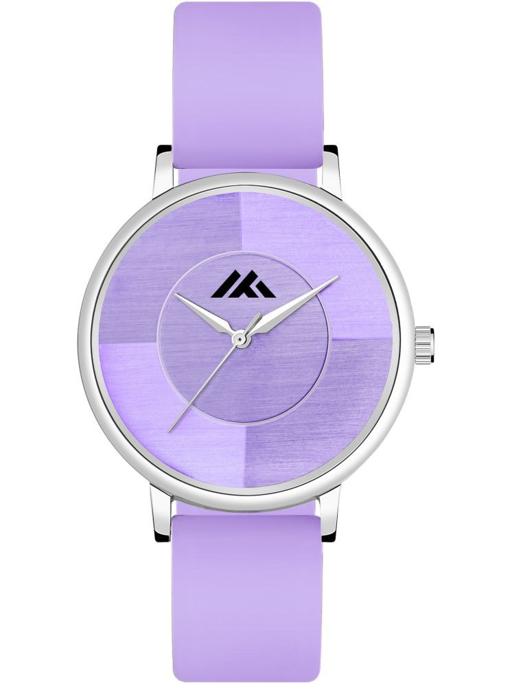     			Trex Purple Silicon Analog Men's Watch