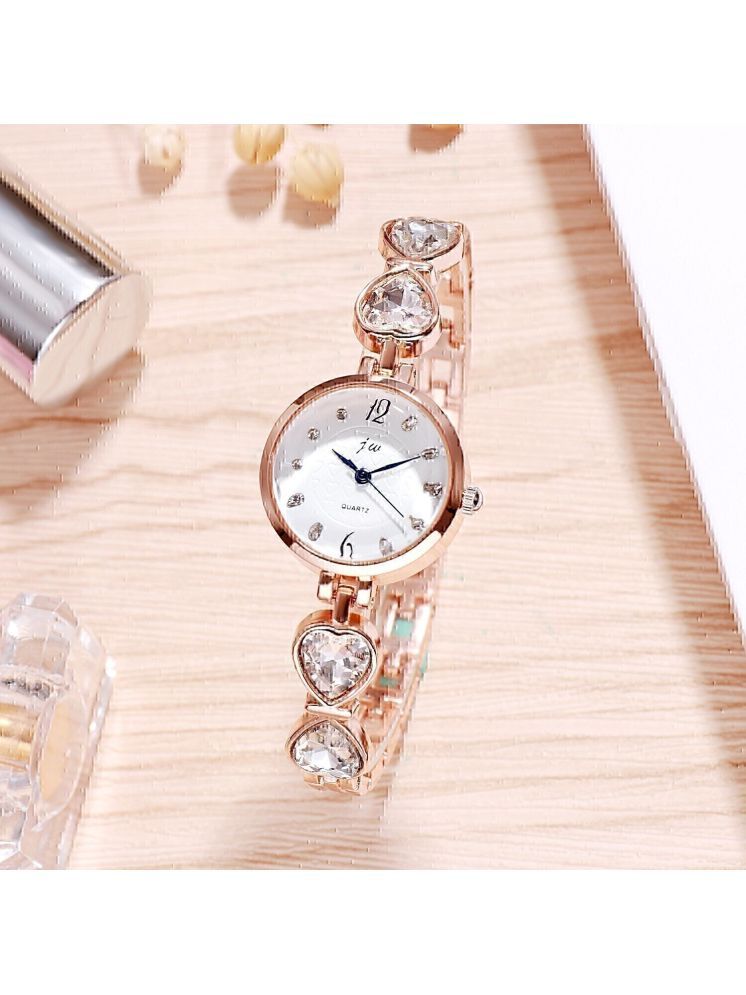     			Trex Rose Gold Stainless Steel Analog Womens Watch