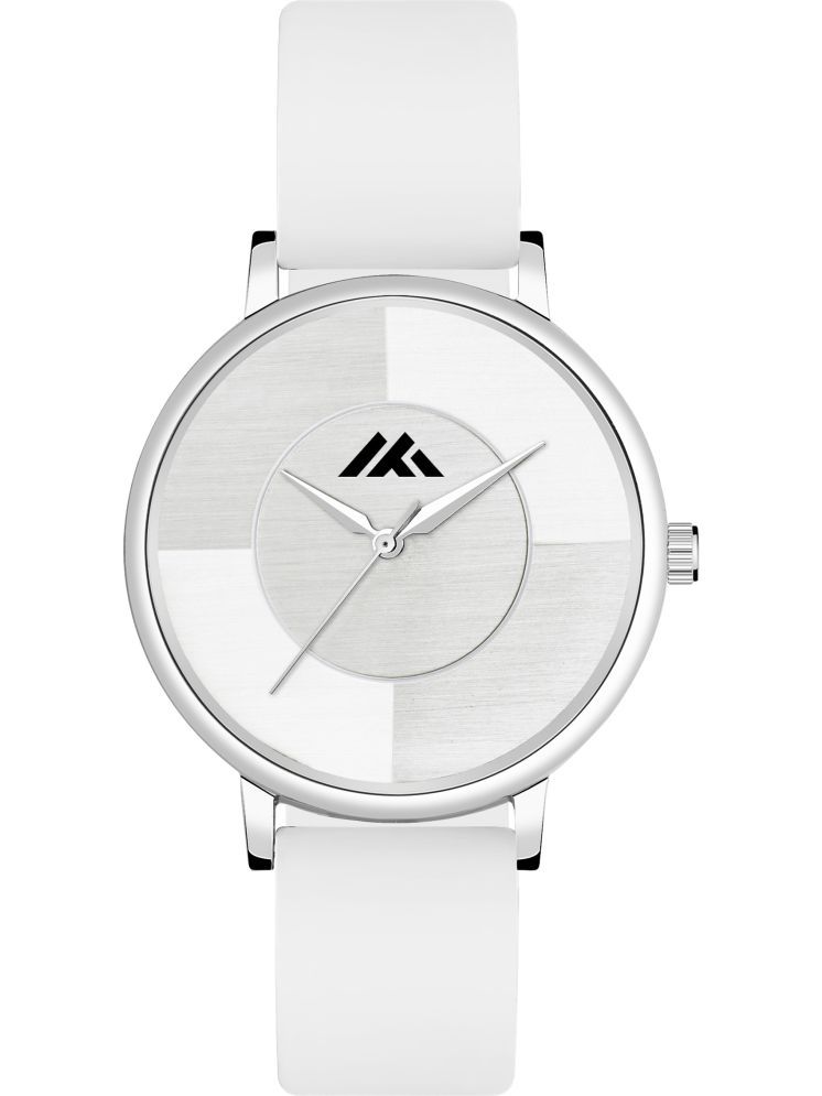     			Trex White Silicon Analog Men's Watch