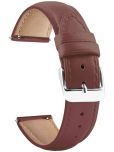 ACM Watch Strap Leather Belt 22mm compatible with Fastrack Styler Fs2 Pro Smartwatch Casual Classic Band Brown