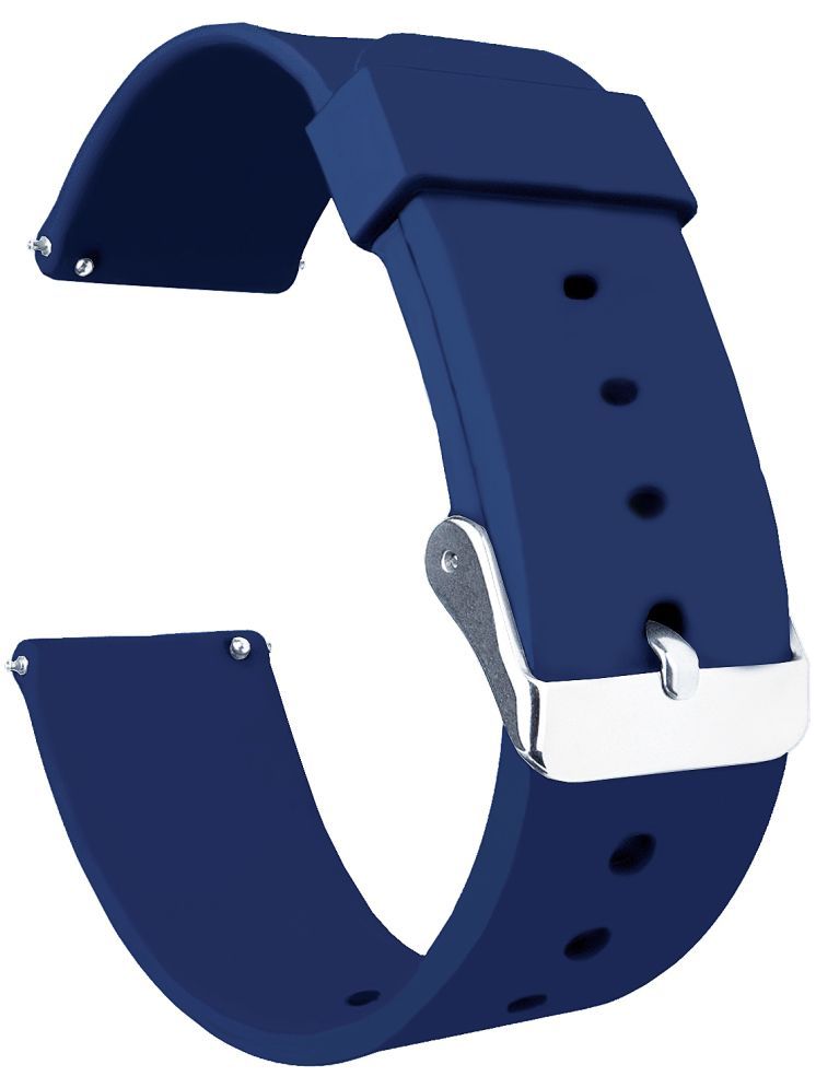     			ACM Watch Strap Silicone Belt 22mm compatible with Fastrack Magnus Fx2 Smartwatch Casual Classic Band Blue