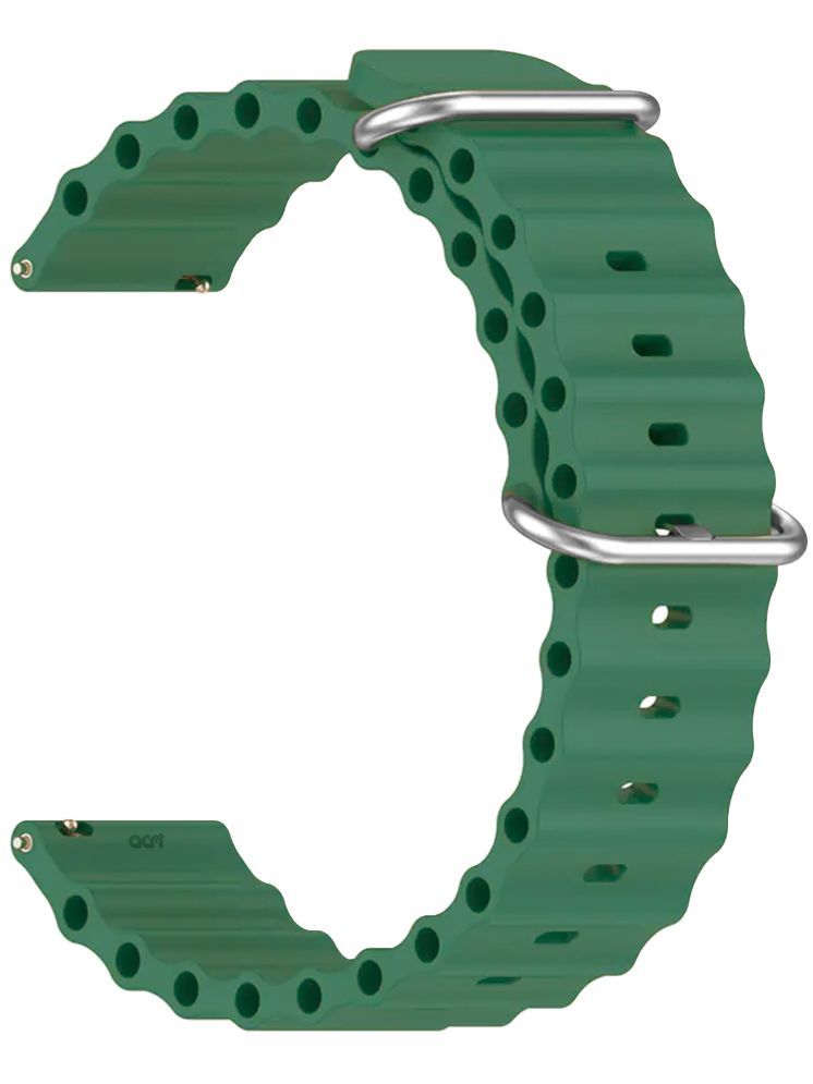     			ACM Watch Strap Silicone Smart Belt 22mm compatible with Acwo Fwit Go-On Ultra Smartwatch Classic Band Turquoise Green