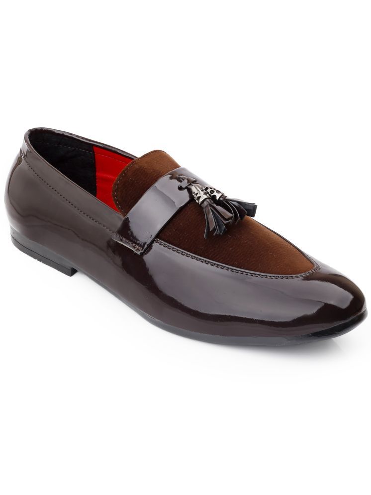     			Cozy Wear Brown Men's Slip on