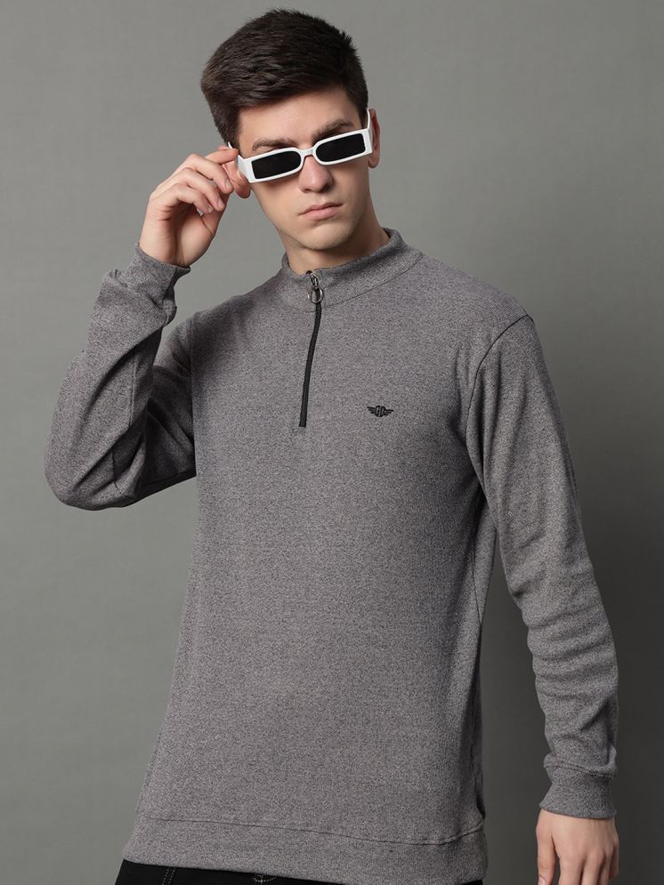     			GET GOLF Fleece Hooded Men's Sweatshirt - Grey ( Pack of 1 )