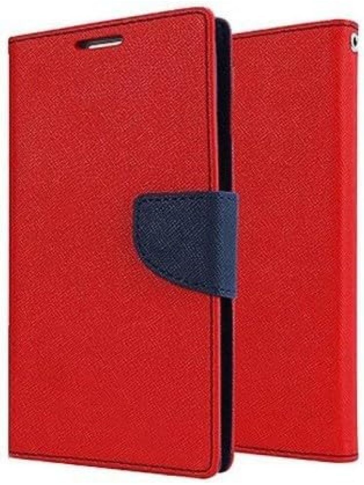     			Masque Red Flip Cover Artificial Leather Compatible For Redmi Note 11 Pro Plus 5G ( Pack of 1 )