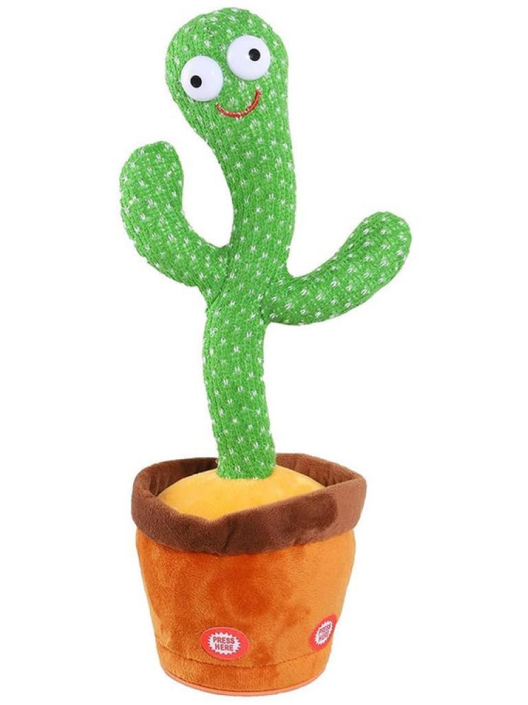     			Rechargeable Toys Talking Cactus Baby Toys for Kids Dancing Cactus Toys Can Sing Wriggle & Singing Recording