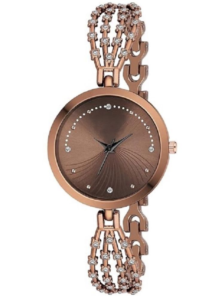     			Renaissance Traders Brown Metal Analog Womens Watch