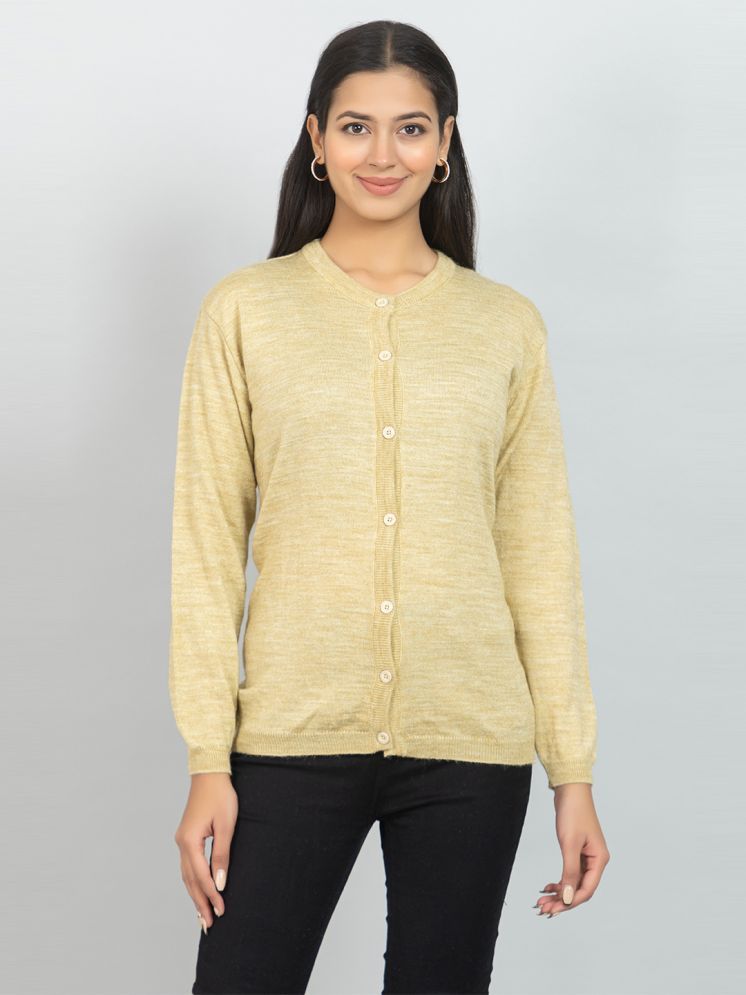     			woolkart Woollen Women's Shrugs - Beige ( )