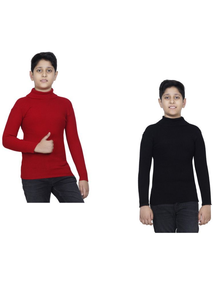     			IndiWeaves Pack of 2 Boys Woollen Blend Sweater ( Multicolor )