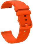 ACM Watch Strap Silicone Belt 22mm compatible with Fastrack Marvellous Fx2 Smartwatch Color Hook Band Orange