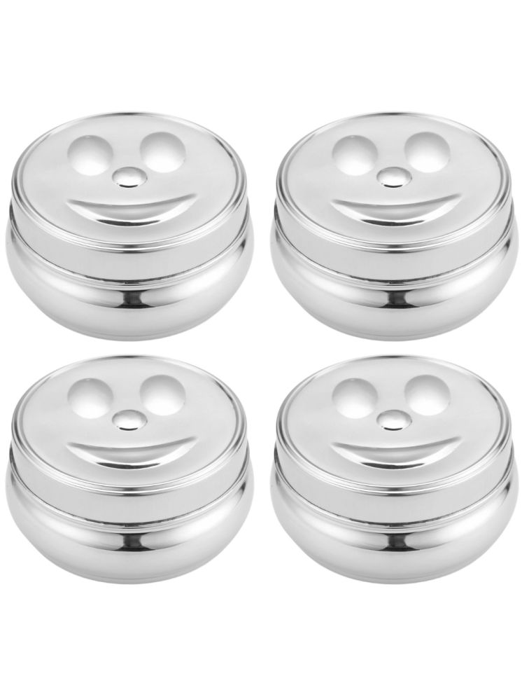     			Cutlux Containers Steel Silver Utility Container ( Set of 6 )